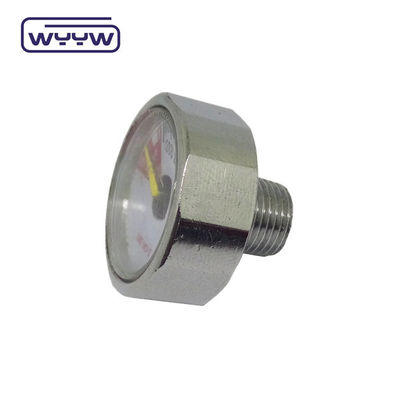 小型気圧計 マノメーター 23mm 22mm ヘクサゴン ミニ気圧計