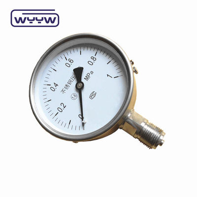WYYW工場 100mmステンレス鋼 圧力計の価格