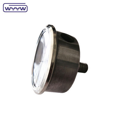 高品質の軸マノメーター MPa/bar/kg バック接続 60mm フル 304ss ステンレス鋼圧力計