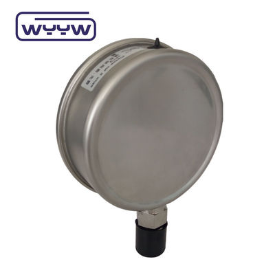 OEM ODM OBM 液体で満たされた圧力計 100mm ステンレス鋼材