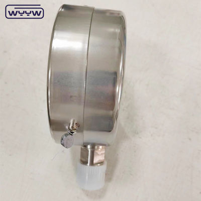 真空化合物乾燥SS304底接続 G1/2&quot; 4インチ 良い価格圧力計 -1+1bar