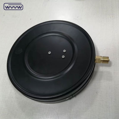 250mm エコノミー圧力計 Kgf/Cm2 0.6MPa 底黒鋼 正確さ 1.6%