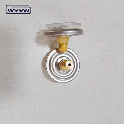 FM NOVEC 圧力計 41mm オームバー Psi 中央バックマノメーター