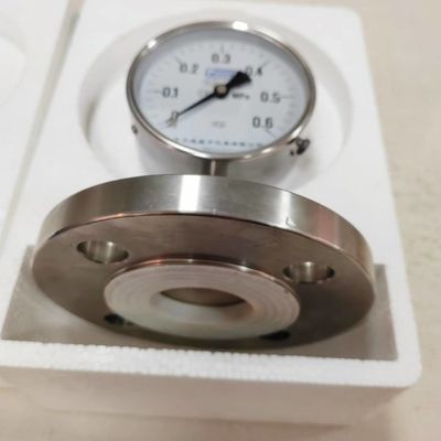 1/2 スレッドサイズ 1/4 インチ NPT 接続サイズで,正確な圧力測定のためのボードンチューブ圧力計