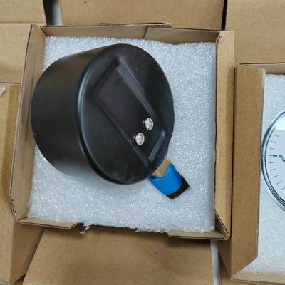 63mmカプセル圧力計ベローズマノメーターkPa cmH2O 下部接続