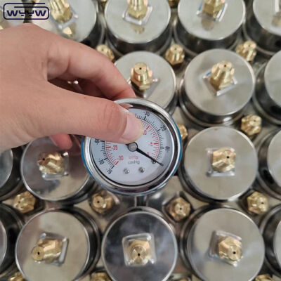 2インチダイヤルサイズ、カスタム圧力範囲のステンレス鋼真空圧力計