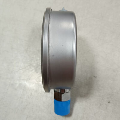 4インチ 100mm 液体充填油圧圧力計、0-2.5MPa/0-25kgf/cm² 範囲、耐衝撃設計