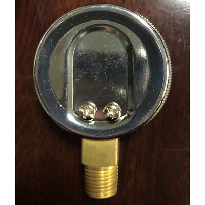 0-4000 PSI 範囲の2インチ酸素圧力計 天然ガスおよびLPGガスアプリケーションのための酸素安全認定