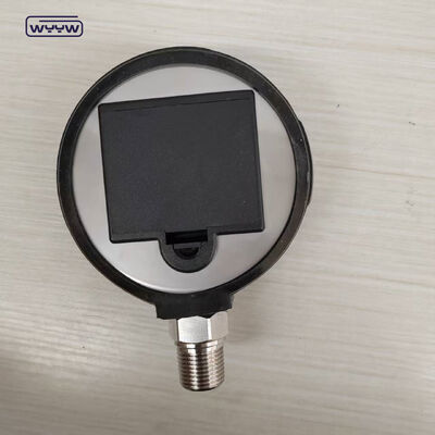 100mm LCD 5桁表示デジタル圧力計、ステンレス製