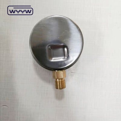 63mm Oil Filled Mud Pump Pressure Gauge with Stainless Steel Case and Customizable Pressure Range