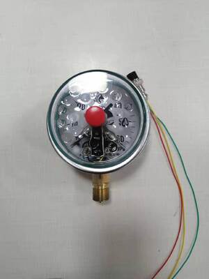 正確な測定を可能にする100mmサイズとシリコン充填の磁気アシスト電子圧力計