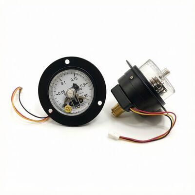 60mm 軸側フレンズ 電動接触圧力計 -0.05~0.25 MPa 10VA ドライタイプ